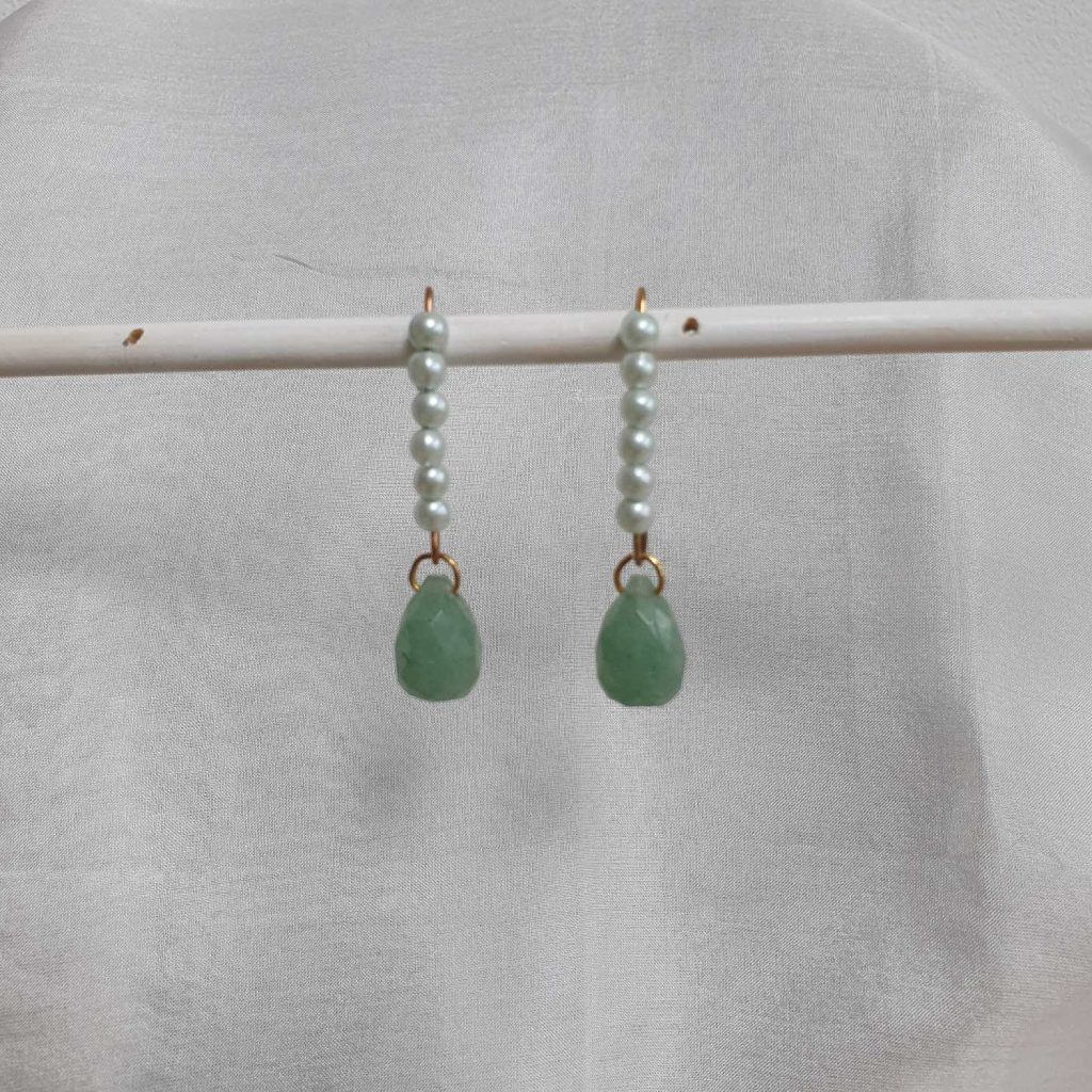 Oorbel groen