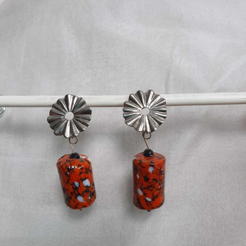 Oorbel oranje